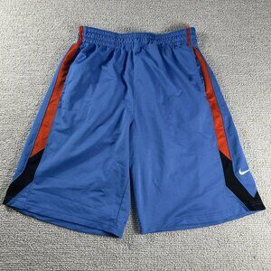 Nike Dri-fit Baggy Basketball Shorts Blue Men’s Size Large